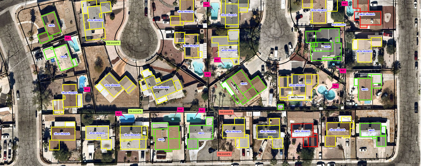 Clark County property imagery before service processing